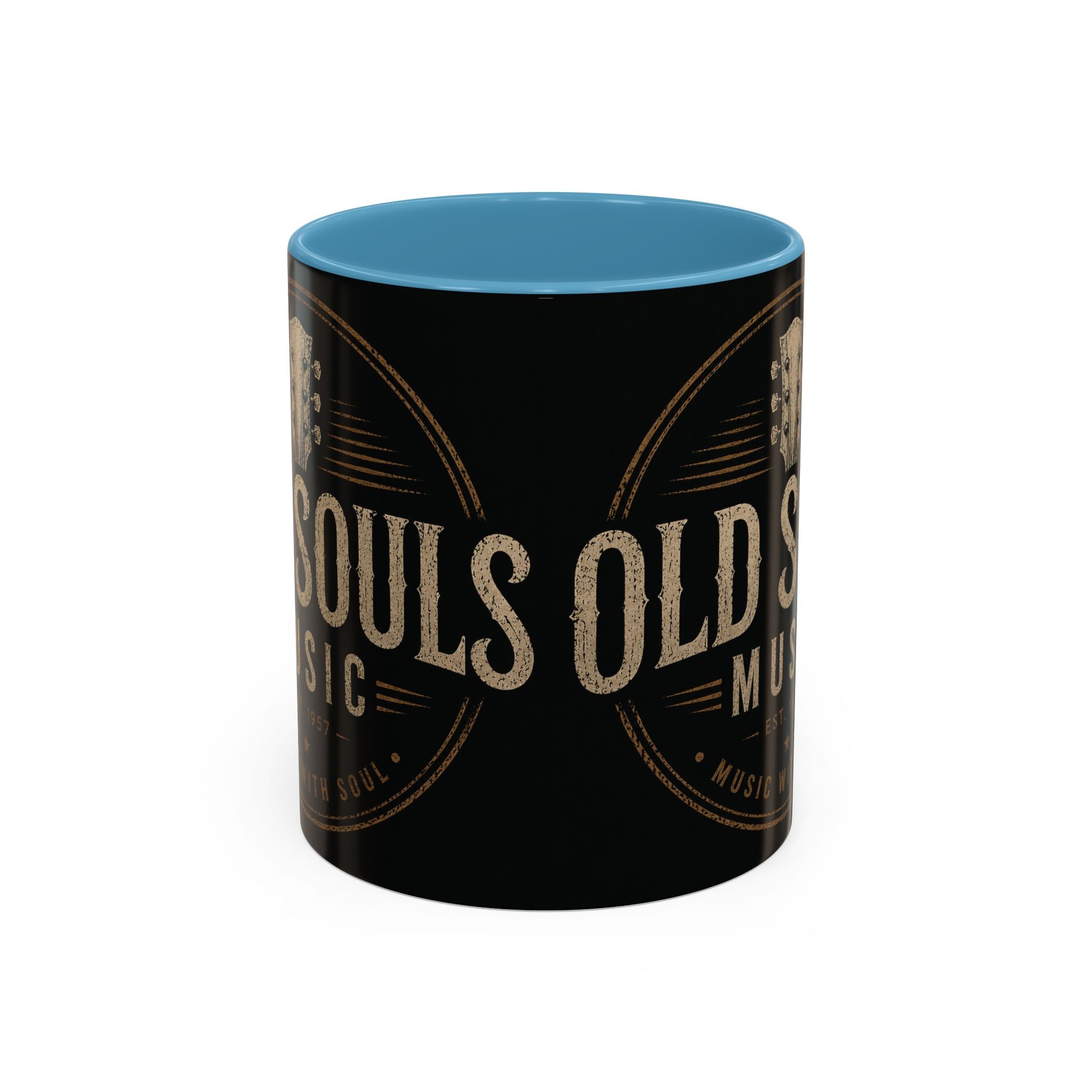Old Souls Logo Accent Coffee Mug (11, 15oz)