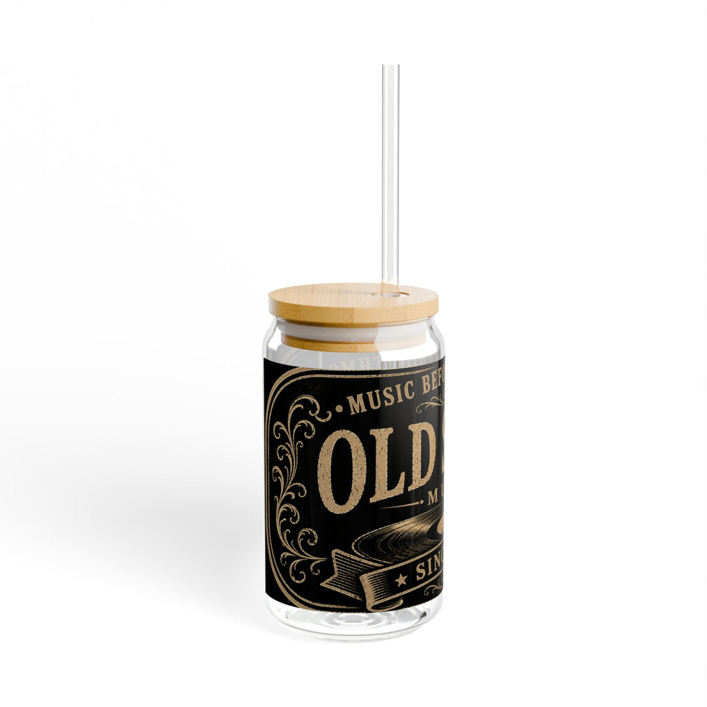 Music Before Algorithms - Old Souls Music Sipper Glass, 16oz