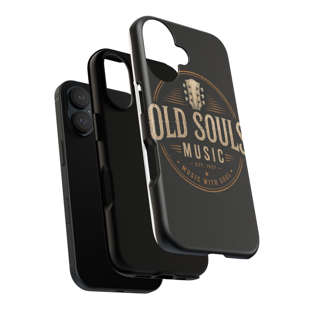 Old Souls Music Phone Case – Vintage Guitar Tough Case