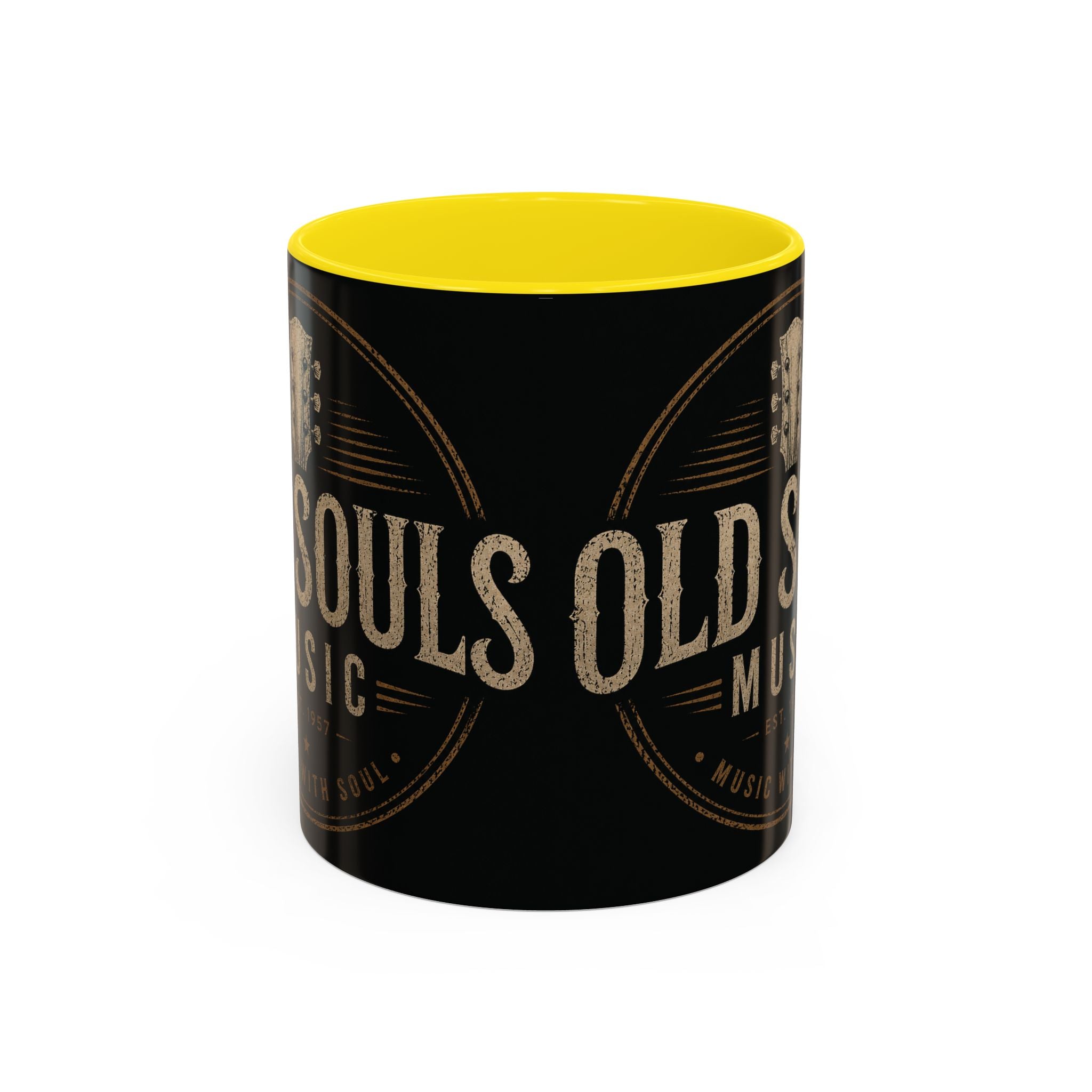 Old Souls Logo Accent Coffee Mug (11, 15oz)