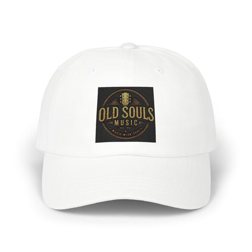 Dad Cap - "Old Souls Music" Embroidered Vintage Microphone Logo
