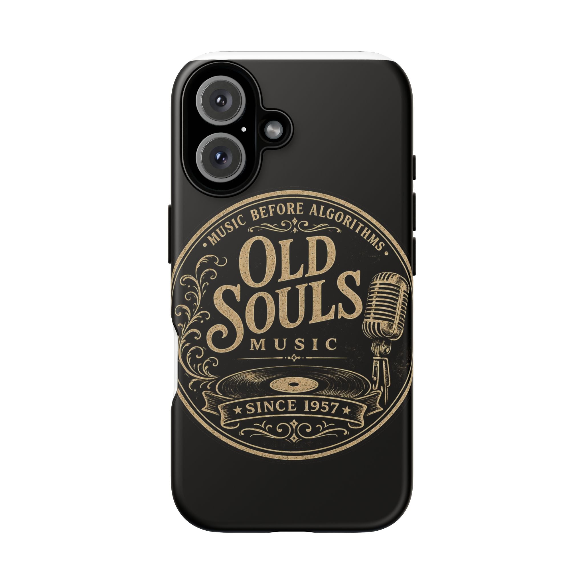 Music Before Algorithms - Old Souls Music - Phone Case – Vintage Guitar Tough Case