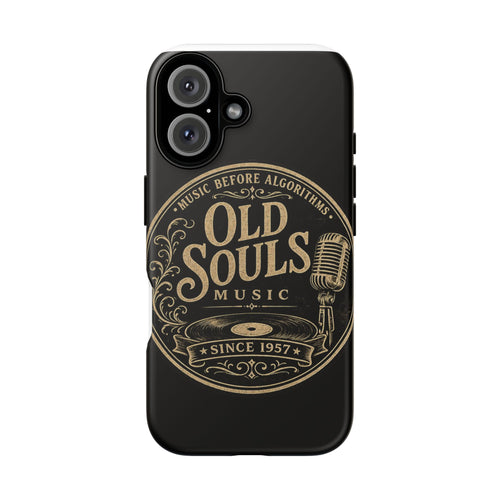 Music Before Algorithms - Old Souls Music - Phone Case – Vintage Guitar Tough Case