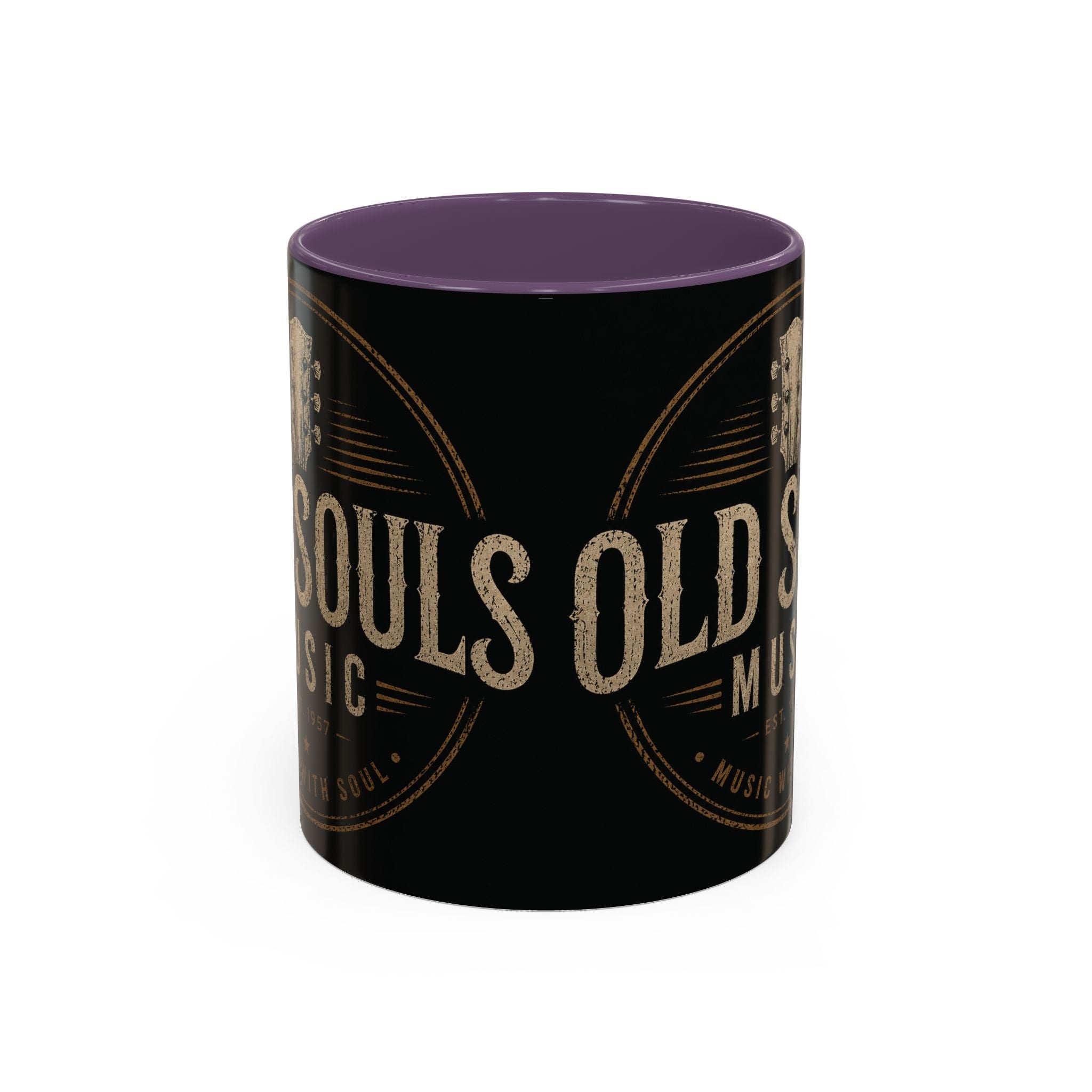Old Souls Logo Accent Coffee Mug (11, 15oz)