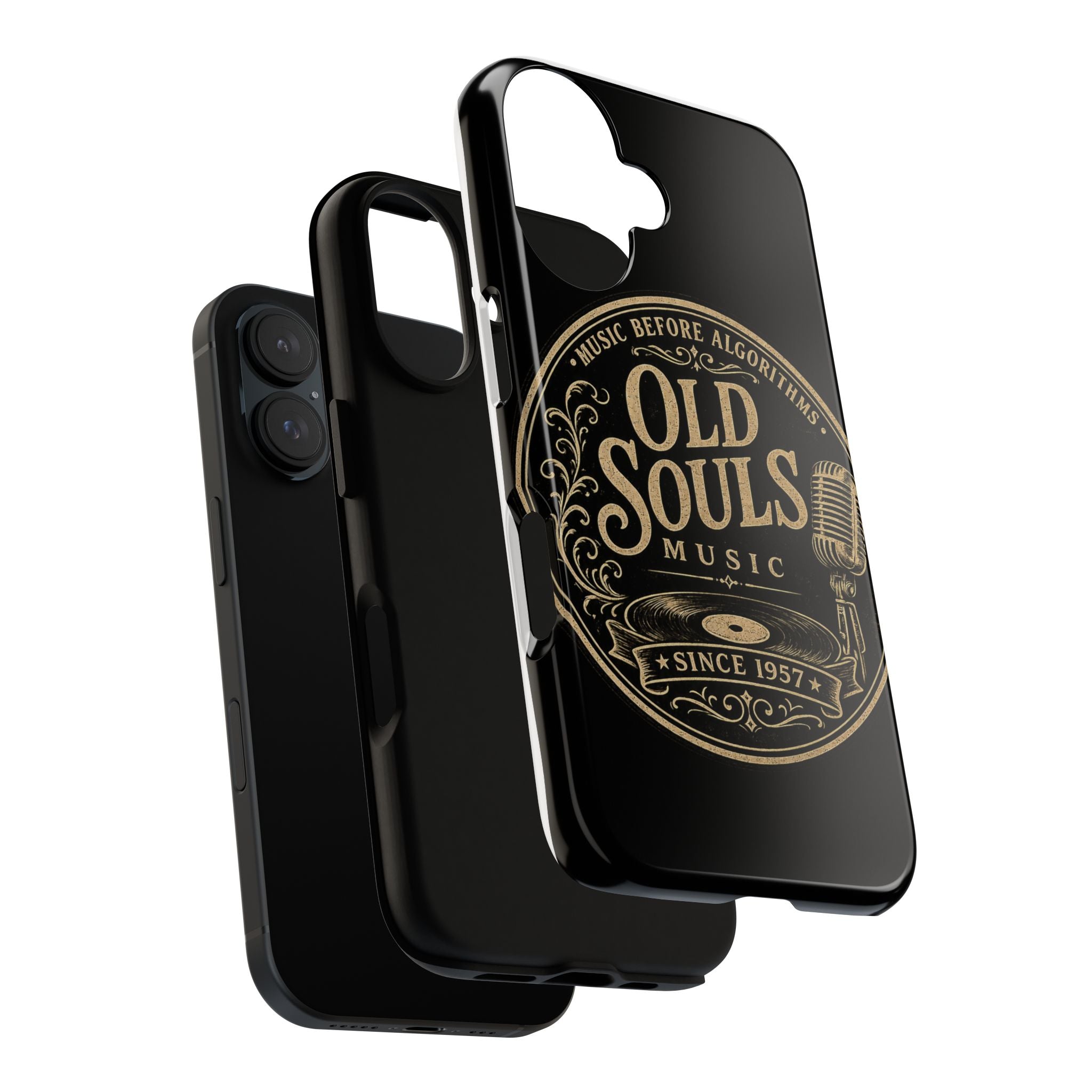 Music Before Algorithms - Old Souls Music - Phone Case – Vintage Guitar Tough Case