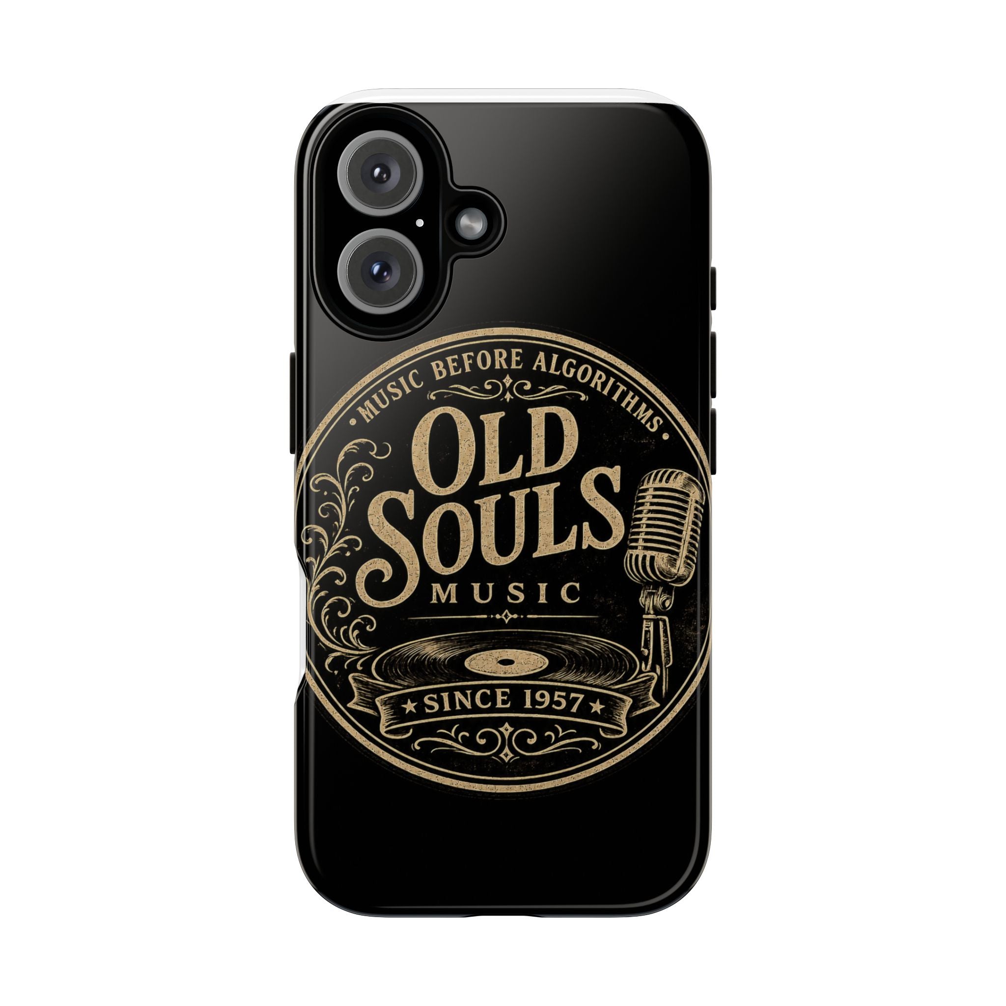 Music Before Algorithms - Old Souls Music - Phone Case – Vintage Guitar Tough Case