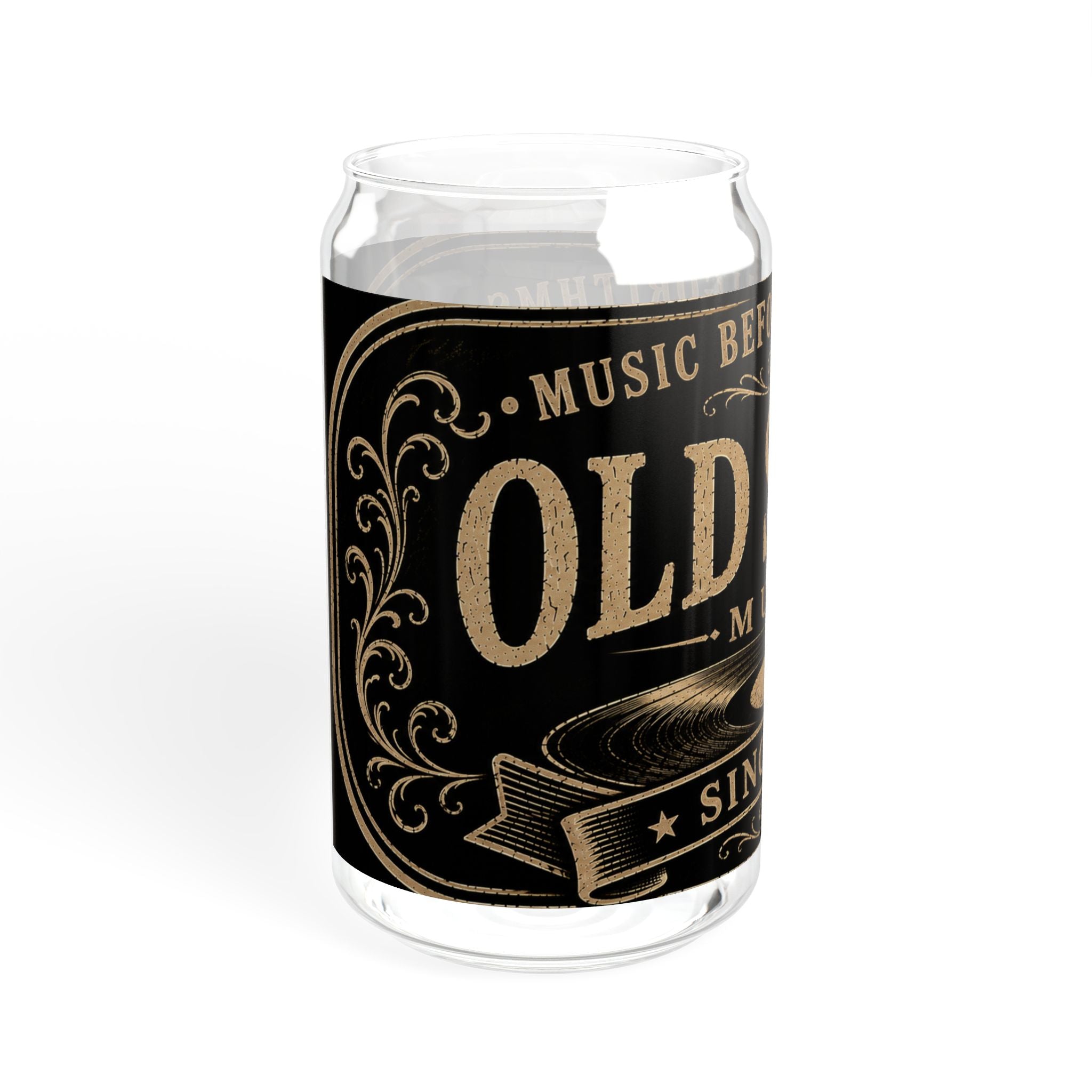 Music Before Algorithms - Old Souls Music Sipper Glass, 16oz