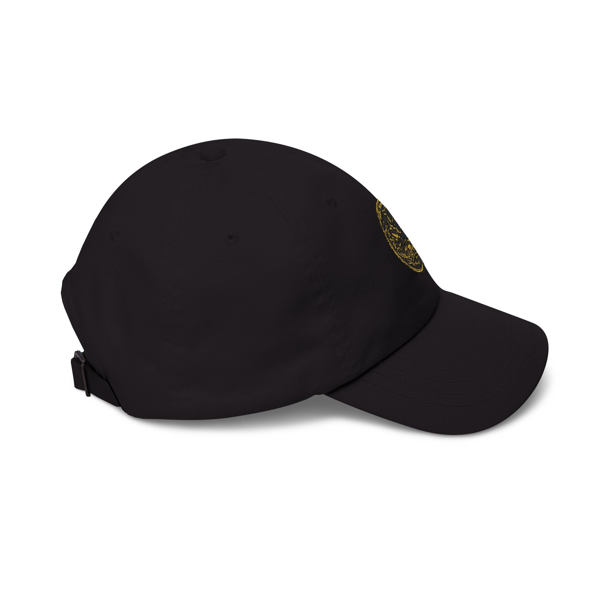 Dad Cap - Music Before Algorithms - Old Souls Music- Embroidered Vintage Microphone Logo