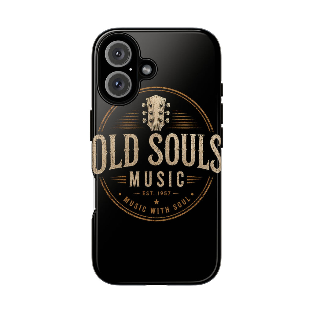 Old Souls Music Phone Case – Vintage Guitar Tough Case
