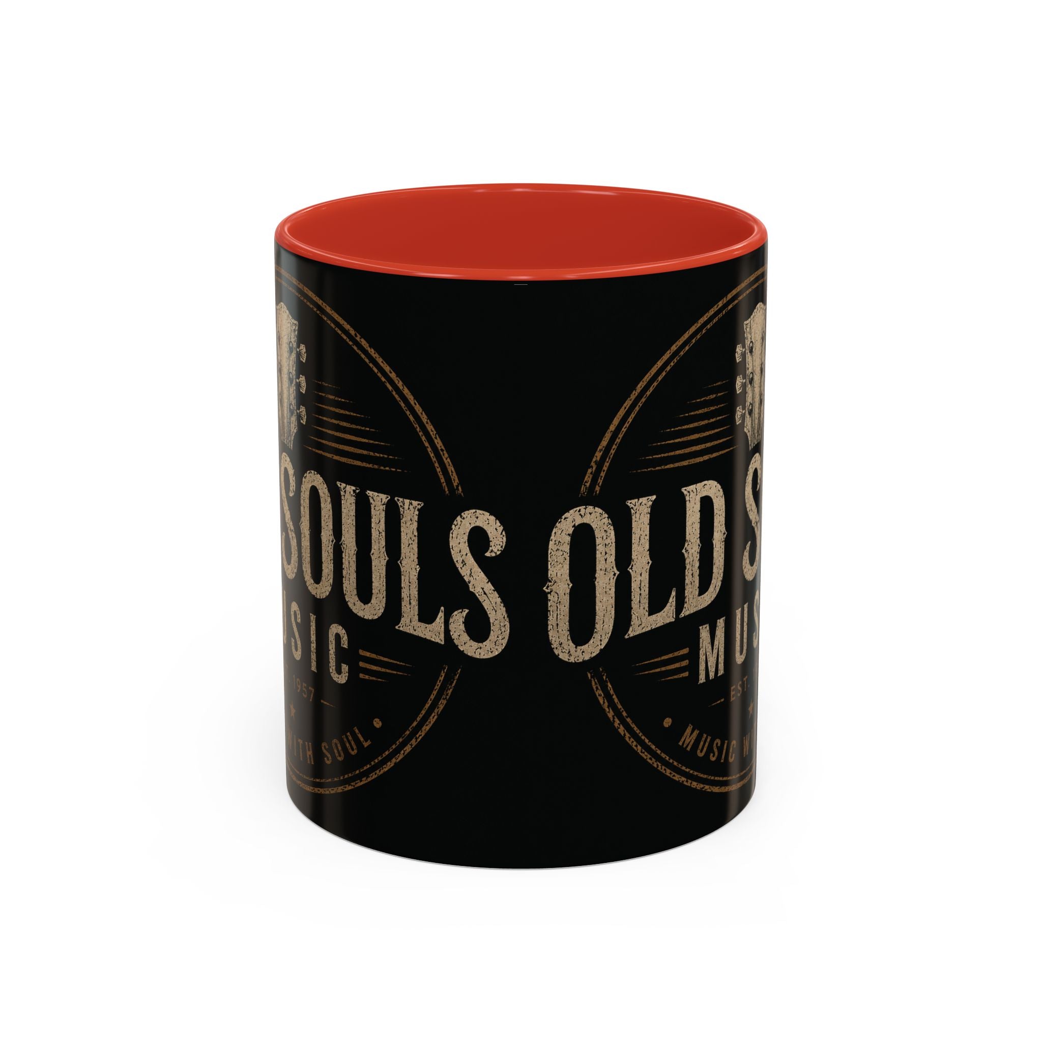 Old Souls Logo Accent Coffee Mug (11, 15oz)
