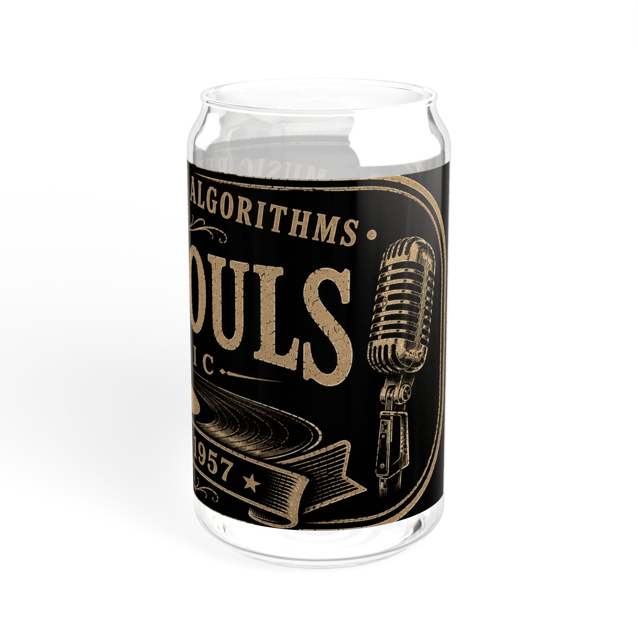 Music Before Algorithms - Old Souls Music Sipper Glass, 16oz